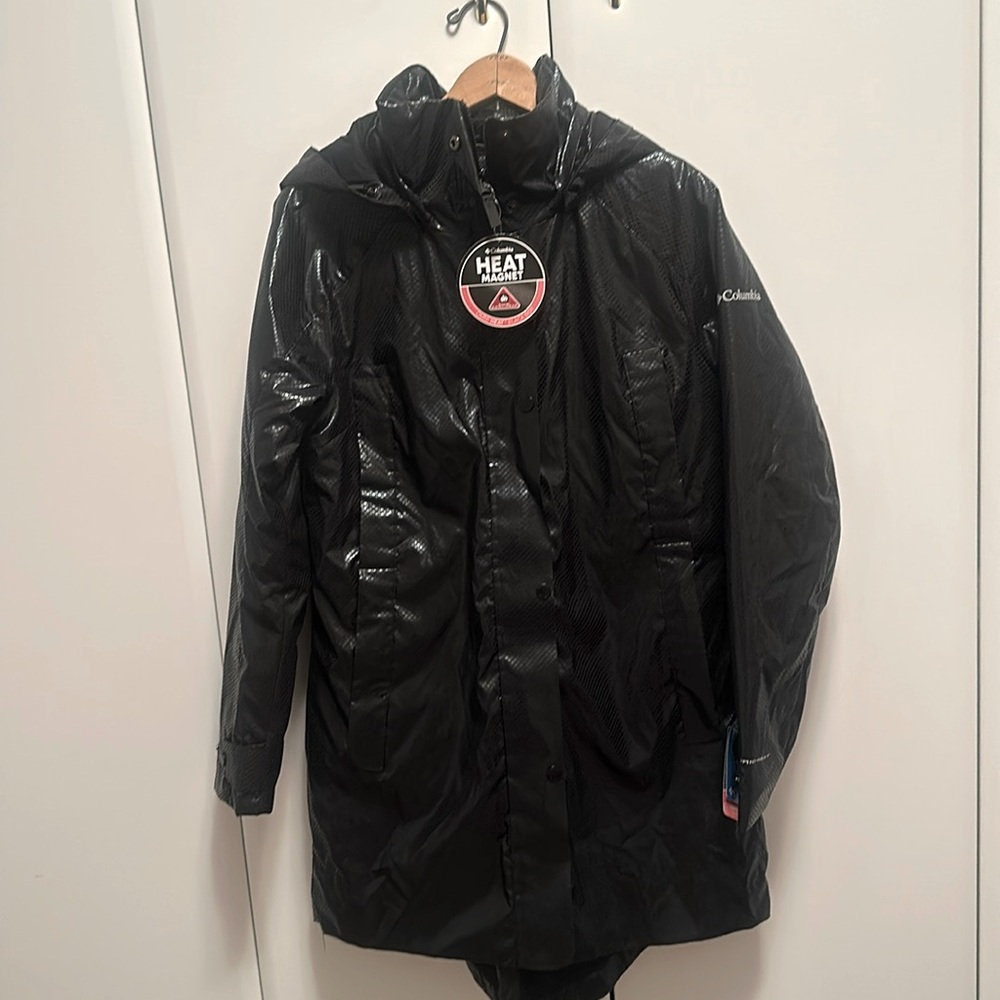 Columbia Black Dot Omni- Heat Jacket